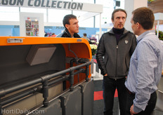 Jan-Willem van der Endt explaining about the new ECA Unit.