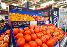 US Agriseeds showed a wonderful selection of hybrids.