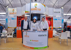 Robert van der Geest, Carolina Rodriguez and Marc Vijverberg from Certhon and Serretek.