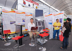 Alexis Rodrigues Di Raimondo from Energetica was present with some innovative energy solutions.