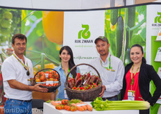 The team from Rijk Zwaan.