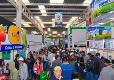 The second day the trade show floor was fully packed.
