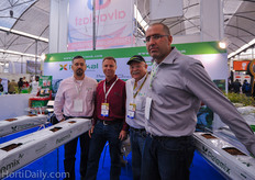 The team from Paskal/Pelemix. On the right Peter and Shai.