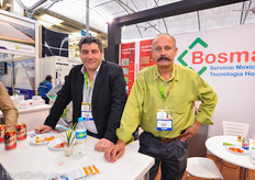 Andre Braam of Van der Knaap/ Forteco substrates together with Jan van Ingen from Bosman.