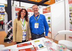 Mariana Sanchez Gonzalez and Erik de Smalen from Royal Brinkman International.