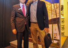 Family time: VB Group's Edward Verbakel (right) together with his brother in law Jeroen Smiemans of Smiemans Projecten.