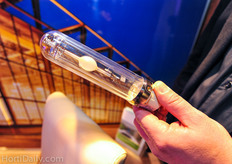 Special Philips lamp at the Booth of DH licht.