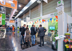 Party at the MPS booth.