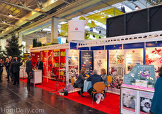 Whetman Pinks at the UK pavilion.