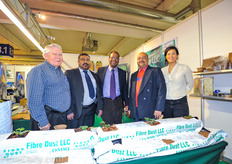 FibreDust expanded it's team with Dr. Hugh Poole (on the left)