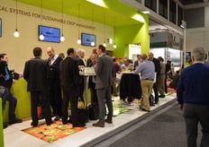 Lots of visitors at the BioBest booth.