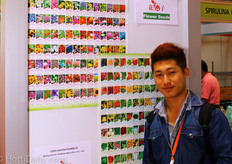 Yu Mei Cao of the seed company Beijing Flower Goddess