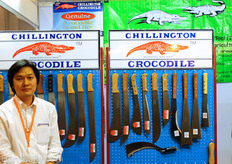 Suchart Mhosomsakul, marketing manager of The Chillington Tool