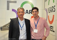 Richel celebrated it's 50th anniversary; on the picture father and son Chistian and Brice Richel.