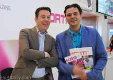 Martijn Haas and Hans van Renssen, Tuinbouw Communicatie (Hortibiz)