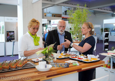 Taste trials at Wageningen UR