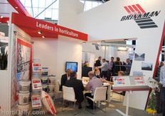 Royal Brinkman arrived with a complete team of horticultural specialists. Their booth was well visited.