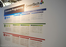 Many sessions were organised during GreenTech