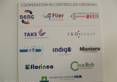 Cooperation in controlled growing with three main partners Berg Hortimotive, Flier Systems and Bosman - van Zaal.
