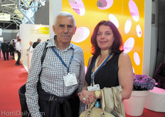 Crop advisor Jan Laurense and his daughter Nina Laurense