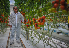 Satisfying results in the breeding program leads to smiles in the greenhouse with varieties like Carpenter.