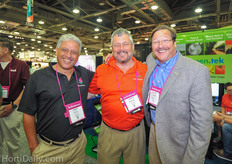 Eli Bracha and Paul Jacobson of Green-Tek together with Jeff Warschauer of Nexus.