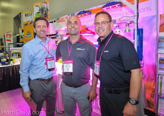 Peter and Peyam of Parsource together with Ron Wyatt of Grodan NA.