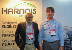 Robert Hotte and Robert Chave of Harnois.