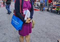 Also Ka Yeon (Kay) Jeong, Senior Scientist at The Scotts Miracle-Gro Company, was visiting the show this year.