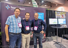 Ted, Juan and Robert of Hoogendoorn.