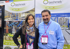 Silvia Frasseto and Aldo Maggion of Techmek.
