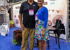 John Juhler of Vostermans with his wife Robin.