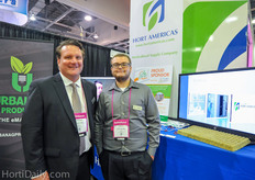 Steve Millett and Travis Rice of Hort Americas.