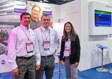 Abhay, Blake and Rachelle of Philips.