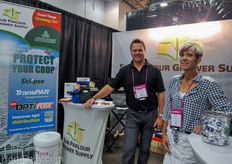 Richard and Tracy of Sun Parlour Grower Supply