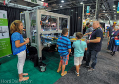 Young interest in automation at Hamilton TEA design.