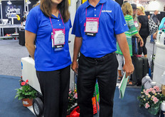 Dramm's Jessica Reinhardt and Louis Damm.