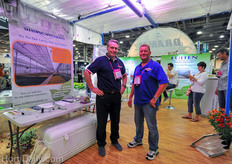 Luiten Greenhouses' Kick Jansen and Arie Luiten