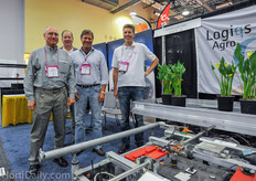 Growers Rick Brown ( Florida Friendly Plants) and Mark Clark (Rocket Farms) visting Edwin Hoenderdos and Gert-Jan van Staalduinen of Logiqs Agro