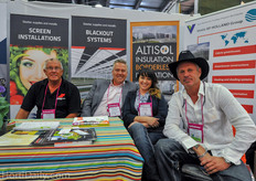 Henk Mooij (SPX Johnson Pump) Arjen Van der Meer (Venlo AP Holland) Julie Vijverberg (G&V Construction / www.gvconstruction.net) and Anton Dorre (Venlo AP Holland)