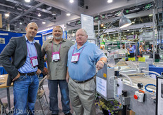Blackmore's Lars Jensen, Joe Osterholtz and Skip Blackmore.