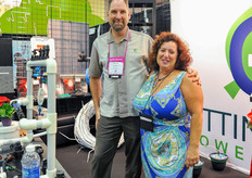 Tony and Jackie Barendregt from Cutting Edge Grower Supply, New Jersey.