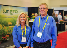 Two proud members of the organizing comittee of the Canadian Greenhouse Conference: Glenna Cairnie (Program Coordinator) and Rob Fluit.