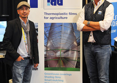 Antonio Gomez of Greenhouse Depot together with Luigi Pezzon of Pati plastics.