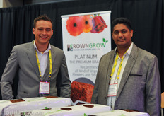 Steffen Kraushaar and Chamila Lopez of Browngrown Coir. Read more about their substrates in this article: http://www.hortidaily.com/article/9134/BrownCoir-to-introduce-BrownGrow-growing-media-at-Greentech
