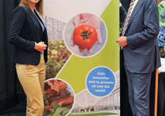 Emmy Scholten is the deputy consul general at the Consulate in Toronto of the Kingdom of The Netherlands. She visited the show with Washington D.C. based Agricultural Counselor Ton Akkerman.