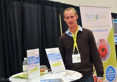 Cut flower grower Leo Quick of Quick Farms in Chilliwack, B.C.