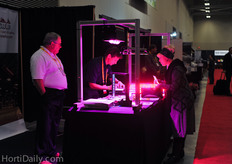 Mark and Justin of Newlux sharing their knowledge on LEDs.