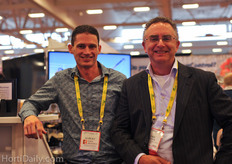 Chris Aarts of C&E Holland Wire Products together with Eric Rasink of JV Energy Solutions.