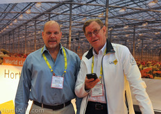 Brent Parker and Peter Berkhout of Gavita Canada.